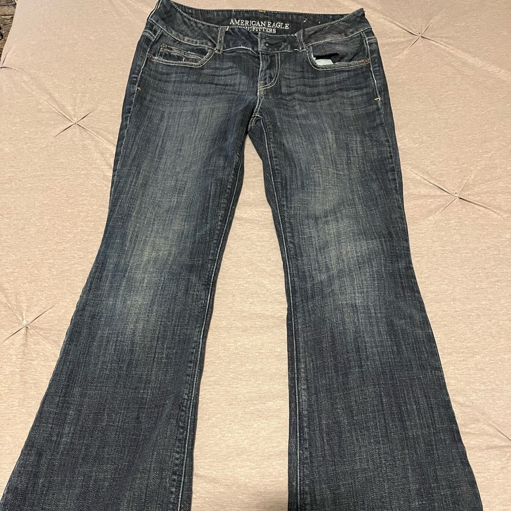 American eagle size 8 artist stretch